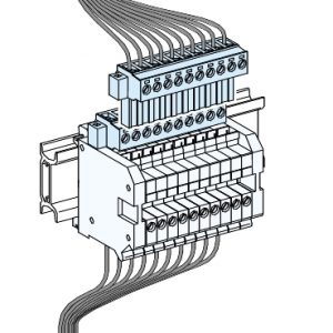 SE Linergy TA redne stezaljke za pomoćnu opremu 10 ulaza/20 izlaza