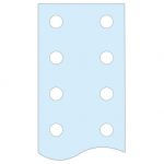 SE PE vertikalna sabirnica sa otvorima 25x5 L1675 Linergy TB