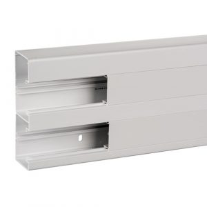 SE Optiline 45  installation trunking  165x55 mm  pvc  polar white  2000 mm