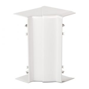 SE Optiline 45  internal corner  185 x 55 mm  pc/abs  polar white
