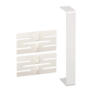SE Optiline 45  joint cover piece  185 x 55 mm  pc/abs  polar white