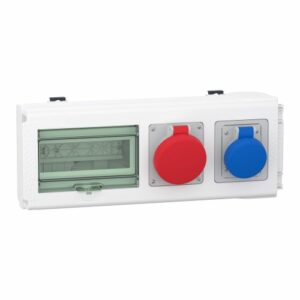 SE Canalis  utična kutija  32A 2 IEC indust. utičnice za KNB  8 modula od 18mm