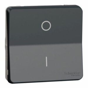 SE Mureva Styl  dvopolni prekidač  nadgradni i ugradni  sivi