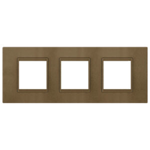 EXPERIENCE Maska 3X2M horizontalna  METALLIC tobacco