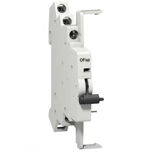 SE auxiliary contact - 1 NC + 1 OC - 380..415 V - 6 A - for RCCB