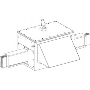 SE Coupling isolator Canalis KTA 2500A 3L+N+PE Reinforced (Cu) high Icw ComPact INV2500 left arc resistant