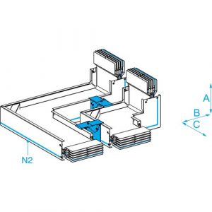SE CANALIS KT 4X5000AL FLAT EDGEWISE N2
