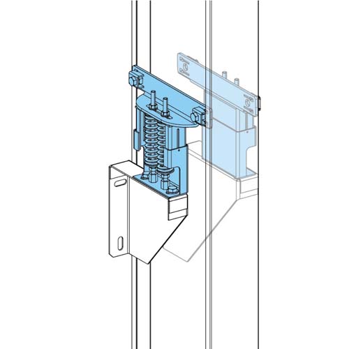 SE Vertical support Canalis KTA 2500A KTC 3200A edgewise vertical side wall fixing system