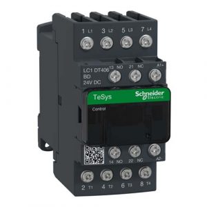 SE TeSys D kontaktor - 4P(4 NO) - AC-1 - <= 440 V 40 A - 24 V DC standardni kalem