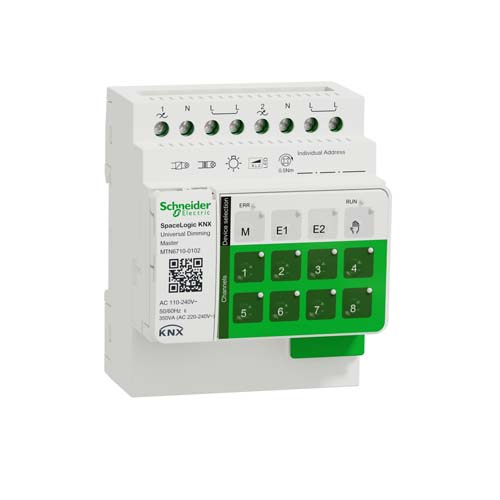 SE SpaceLogic KNX Universal Dimmer Master 2 channel