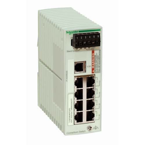 SE ConneXium Basic Managed Switch - 8 ports for copper
