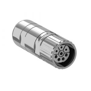 SE M23 industrial connector for creating power cordsets - 1.5 or 2 mm² - set of 5
