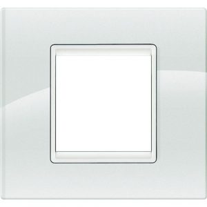 EXPERIENCE Maska 2M GLASS kristal bela sa belim nosačem