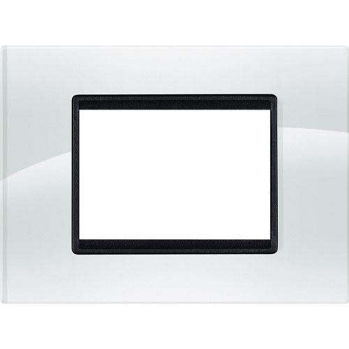 EXPERIENCE Maska 3M GLASS kristal bela sa crnim nosačem