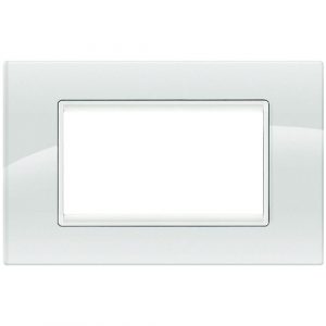 EXPERIENCE Maska 4M  GLASS kristal bela sa belim nosačem