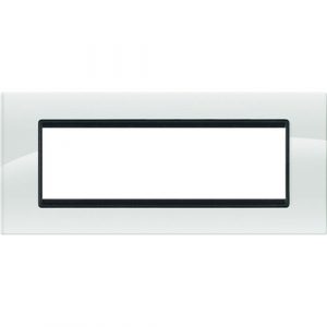 EXPERIENCE Maska 7M  GLASS  kristal bela sa crnim nosačem