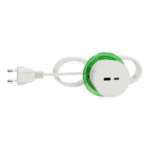 SE Unica system+ - Stona jedinica XS sa USB tip A a+D63:D130nd USB tip C - bela