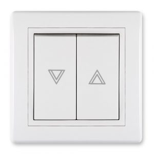 PRESTIGE Taster sklopka za roletne 10A bela bm