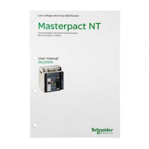 SE User manual MasterPact NT english spare part