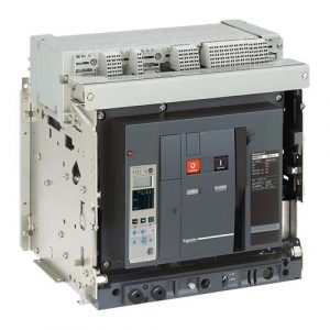 SE Circuit breaker frame MasterPact NW08H1 800A 65kA/440VAC 50/60Hz (Icu) 4P right Neutral fixed no control unit