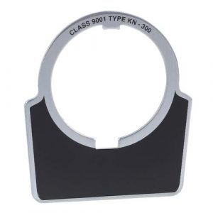 SE Blank legend Harmony 9001K Harmony 9001SK 30mm aluminium black with silver letters 44x50mm