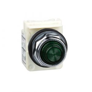 SE Pilot light Harmony 9001K metal polycarbonate fresnel lens green 30mm 110...120V