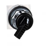 SE Head for selector switch Harmony 9001K metal long handle black 30mm 2 positions stay put