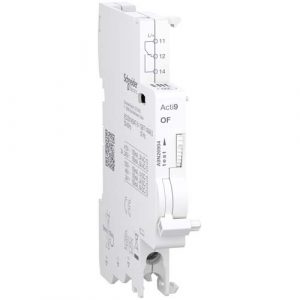SE Auxiliary contact Acti9 A9N OF 1 C/O 100mA to 6A 24VAC to 415VAC 24VDC to 130VDC bottom connection
