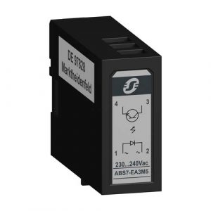 SE plug-in solid state relay- 12.5 mm - input - 230..240 V AC 50HZ