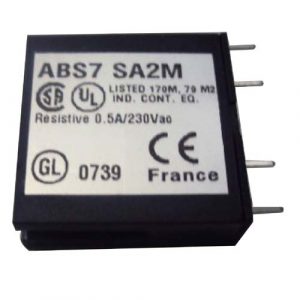 SE plug-in solid state relay - 10 mm - output - 24..240 V AC - 0.5 A
