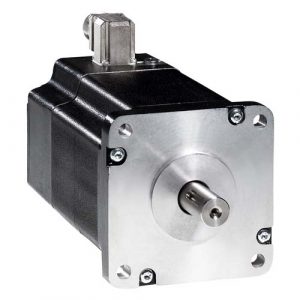 SE 3-phase stepper motor - 19.7 Nm - shaft Ø19 mm - L=230 mm - with brake- term box