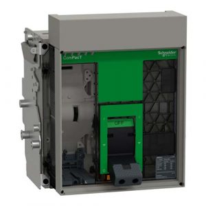 SE Circuit breaker frame ComPacT NS800L 150kA at 415VAC 800A 3P drawout manually operated without control unit