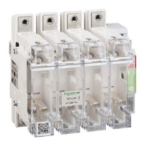 SE Switch disconnector fuse TeSys GS 4P 4NO 160A 12W fuse type DIN size 00