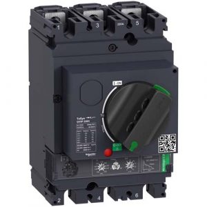 SE Motor circuit breaker TeSys GV5 3P 220A Icu 70kA thermal magnetic