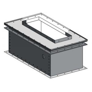 SE Protective cover with bellow Canalis KR feed unit connection KRA 1600/2500A KRC 2000/3200A made to measure IP55