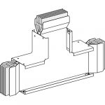 SE Edgewise tee Canalis KTC copper 1000A 3L+N+PE fixed dimensions