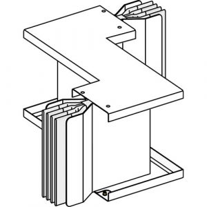 SE Flat zed unit Canalis KTC copper 1600A 3L+N+PER  (Cu) high Icw made to measure white RAL9001