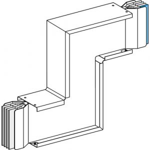 SE Edgewise zed unit Canalis KTC copper 2000A 3L+N+PE made to measure neutral N2 white RAL9001