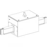 SE Coupling isolator Canalis KTC copper 2500A 3L+PE ComPact INV2500 switch disconnector