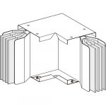 SE Flat elbow Canalis KTC copper 4000A 3L+PE N1 1 made to measure short branch right angle