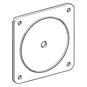SE IP 65 seal for 60 x 60 mm front plate and front mounting cam switch - set of 5
