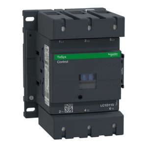 SE TeSys D kontaktor - 3P(3 NO) - AC-3 - <= 440 V 115 A - 125 V DC standardni kalem