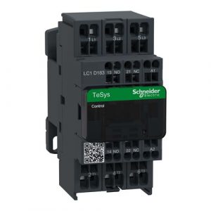 SE TeSys D kontaktor - 3P(3 NO) - AC-3 - <= 440 V 18 A - 220 V AC kalem