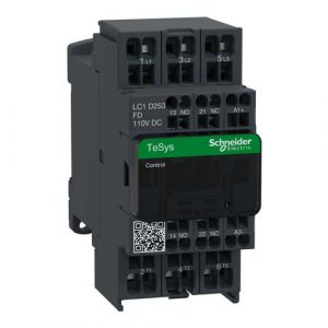 SE TeSys D kontaktor - 3P(3 NO) - AC-3 - <= 440 V 25 A - 110 V DC kalem