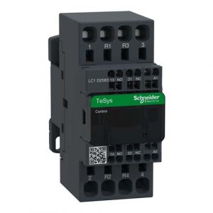 SE TeSys D kontaktor - 4P(2 NO + 2 NC) - AC-1 - <= 440 V 40 A - 230 V AC kalem