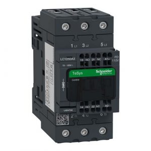 SE TeSys D kontaktor - 3P(3 NO) - AC-3 - <= 440 V 50 A - 110 V DC standardni kalem
