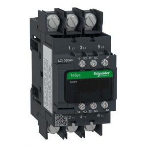 SE TeSys D kontaktor - 3P(3 NO) - AC-3 - <= 440 V 50 A - 24 V AC 50/60 Hz kalem