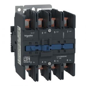 SE Contactor TeSys Deca 4P(4NO) AC-1  <=440V  125A 220V AC 50/60Hz coil ring-lug terminals