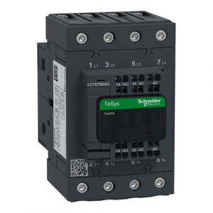 SE Contactor TeSys Deca 4P(4 NO) AC-1 <=440V 80A 230V AC 50/60Hz coil spring terminal