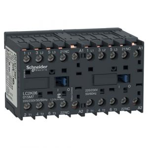 SE Reversing contactor TeSys K 3P AC-3/AC-3e440V 6A 1NC 220...230VAC coil